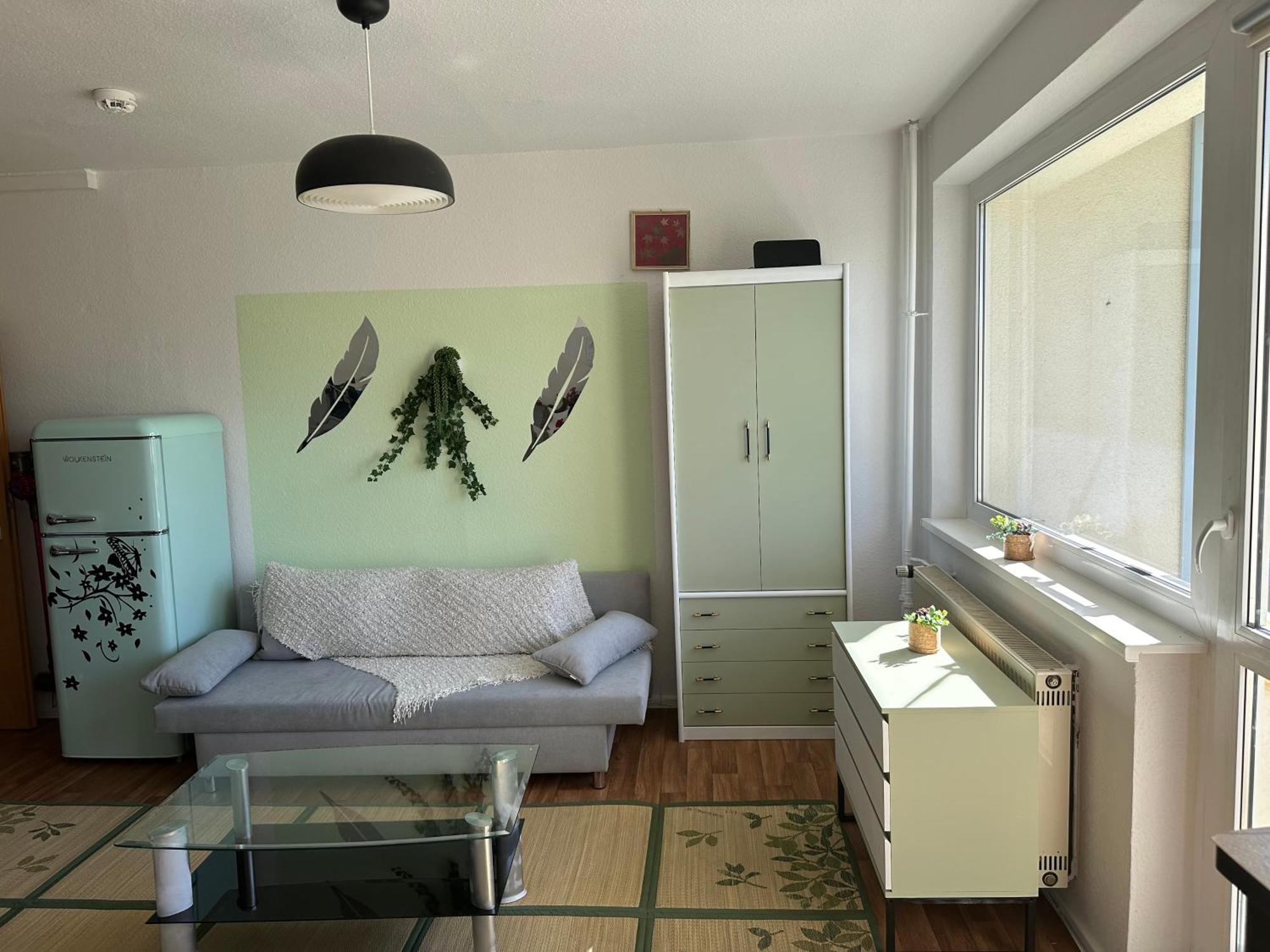 Ruhige Sonnige 1,5 Zimmer Wohnung Erfurt Exterior photo